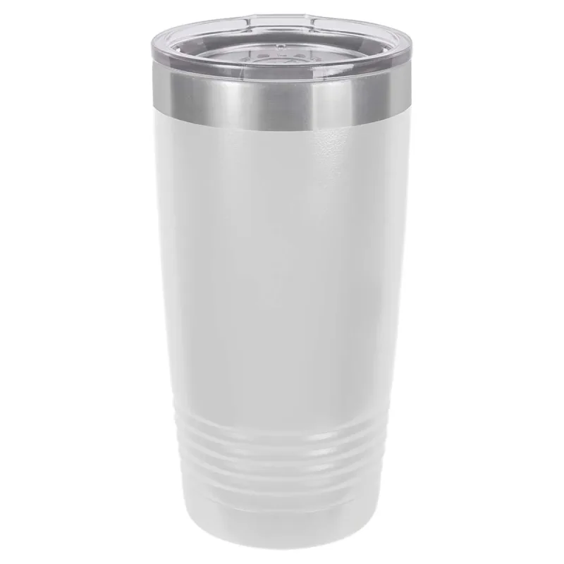 Vaso térmico personalizado promocional de 20 oz -16 colores- Logo grabado con láser en acero inoxidable isotérmico + tapa