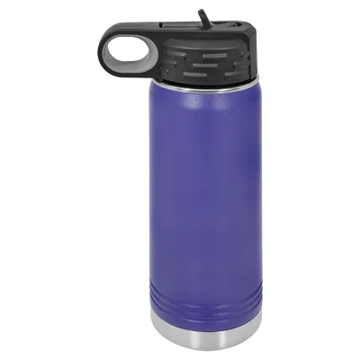 20 oz rustfrit stål pulverlakeret blank isoleret sportvandflaske Polar Camel