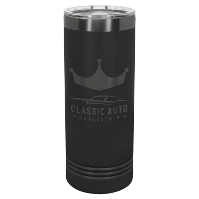 Black Ghost 22 oz Skinny Polar Camel Tumblers