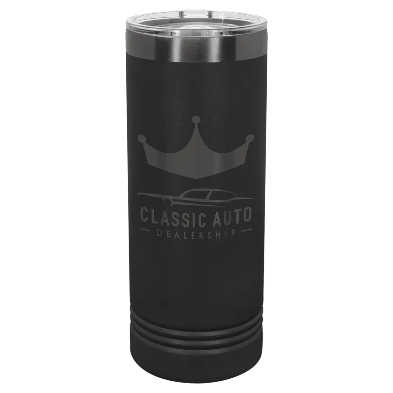 Black Ghost 22 oz Skinny Polar Camel Tumblers