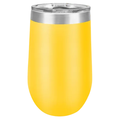 16 oz Weinbecher mit Logo lasergraviert auf isolierten Edelstahl-Weinbechern + Deckel