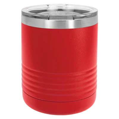 Caja de 24 vasos lowball highball de 10 oz en acero inoxidable aislado tipo rocks con tapa