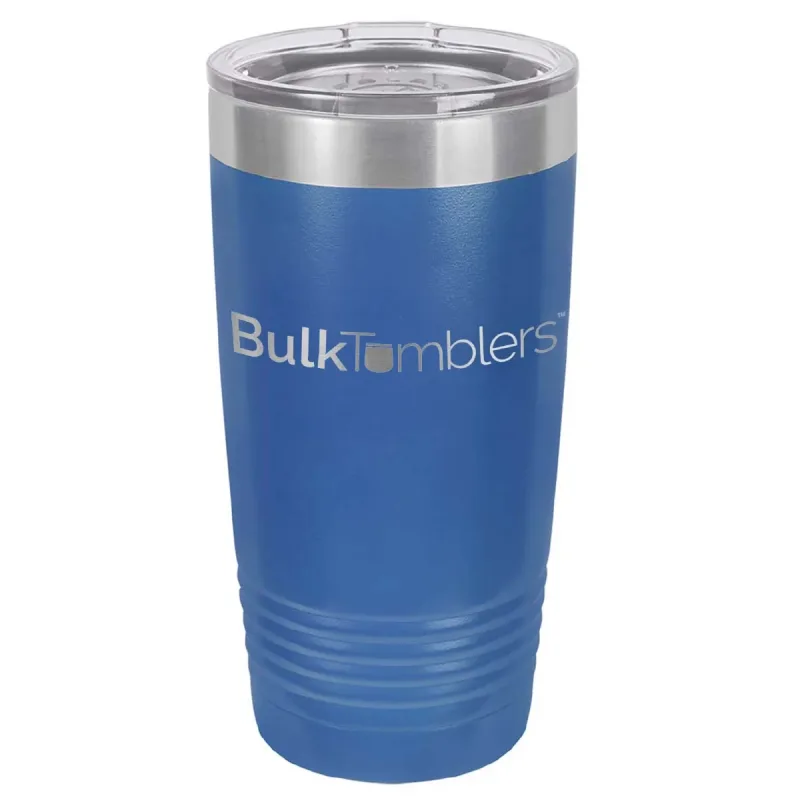 Vaso térmico personalizado promocional de 20 oz -16 colores- Logo grabado con láser en acero inoxidable isotérmico + tapa