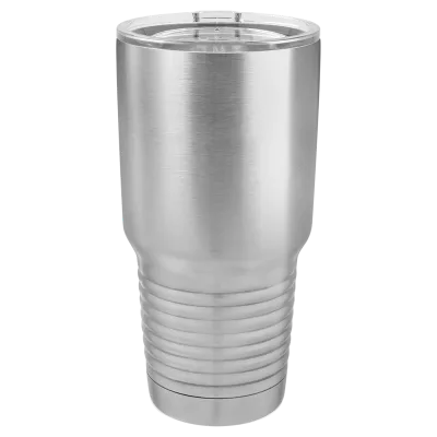 30 oz Promo personlig tumbler - 16 farver - logo laserskåret på isoleret rustfrit stål + låg