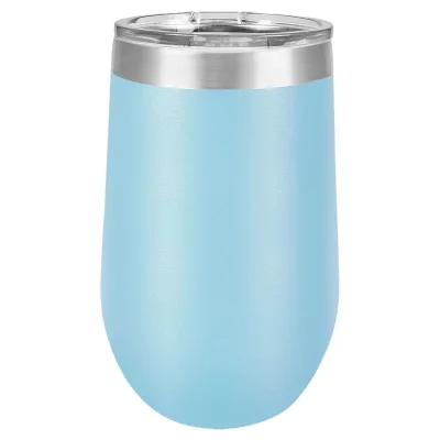16 oz Weinbecher mit Logo lasergraviert auf isolierten Edelstahl-Weinbechern + Deckel