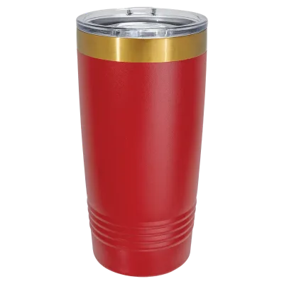 24er-Pack – leere 20 oz Edelstahl isolierte SureGrip Tumblers mit Deckel