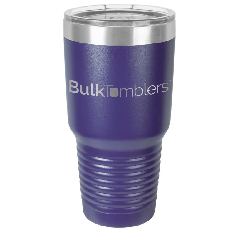 SALE - Bulk Wholesale Personalized Laser Engraved or Full Color Print Stainless Steel Vacuum Insulated Tumblers - As Low As $13.50 each