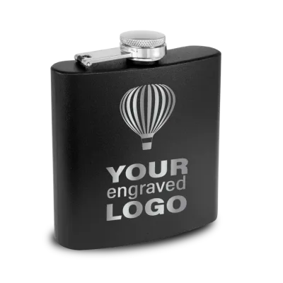 6 oz Flask -Mix & Match- Bulk Wholesale Personalized Engraved or Full Color Print Logo