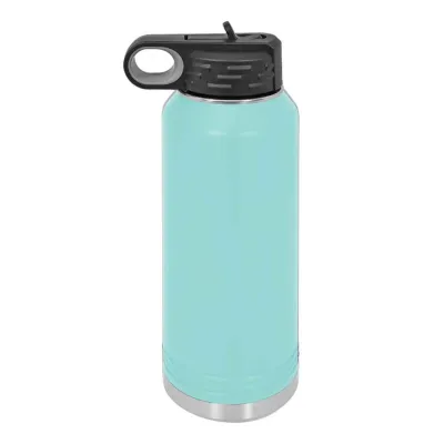 32 oz rustfritt stål pulverlakkert blank isolert sportsvannflaske Polar Camel