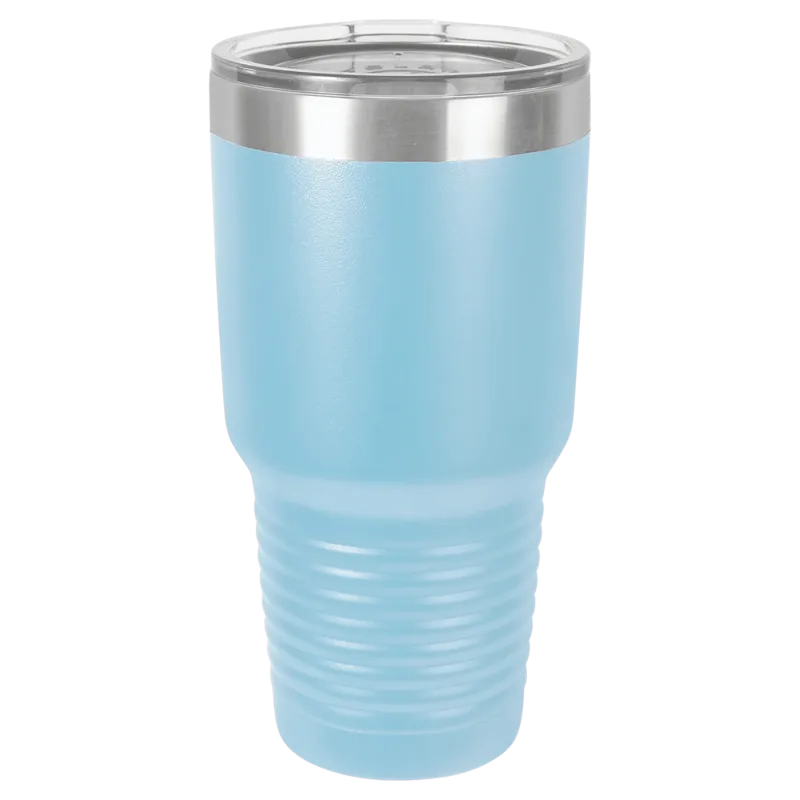 30 oz Promo personlig tumbler - 16 farver - logo laserskåret på isoleret rustfrit stål + låg