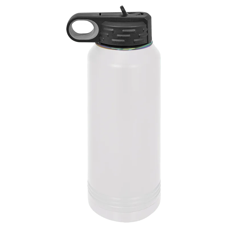 彩虹棱鏡離子電鍍 32 oz 不鏽鋼粉末塗層保溫運動水樽 Polar Camel