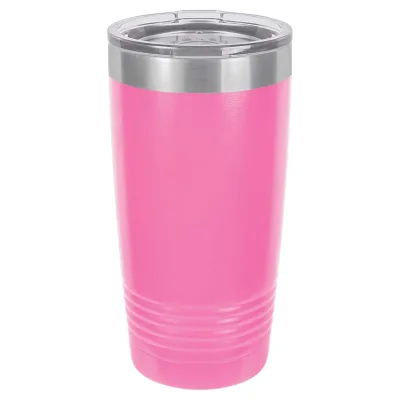 Vaso térmico personalizado promocional de 20 oz -16 colores- Logo grabado con láser en acero inoxidable isotérmico + tapa