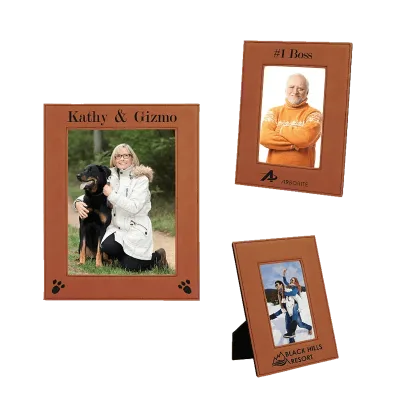 5 x 7 Leatherette Photo Frames