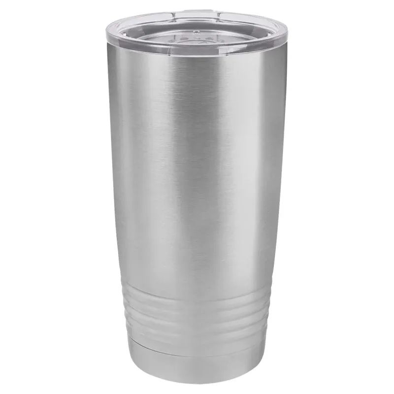 Vaso térmico personalizado promocional de 20 oz -16 colores- Logo grabado con láser en acero inoxidable isotérmico + tapa