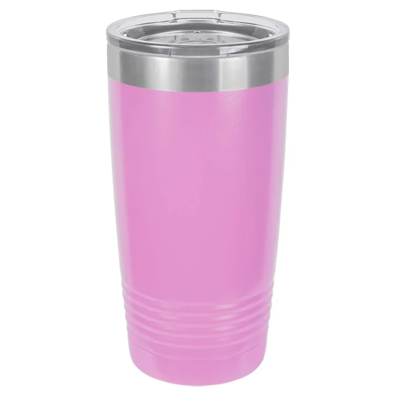 Vaso térmico personalizado promocional de 20 oz -16 colores- Logo grabado con láser en acero inoxidable isotérmico + tapa