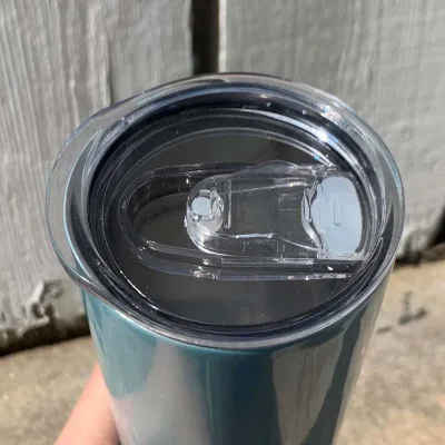 GLITTER Sublimation 20 oz Skinny Holographic Glitter Insulated Tumbler
