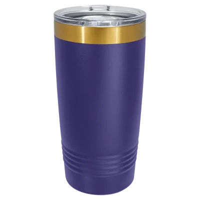 24er-Pack – leere 20 oz Edelstahl isolierte SureGrip Tumblers mit Deckel