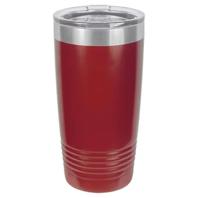 Vaso térmico personalizado promocional de 20 oz -16 colores- Logo grabado con láser en acero inoxidable isotérmico + tapa