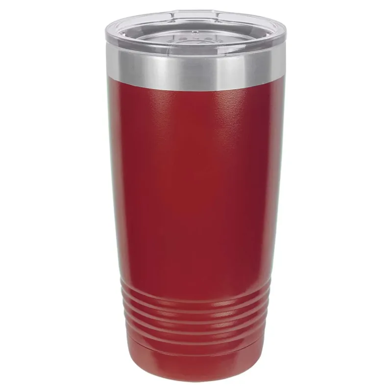 Vaso térmico personalizado promocional de 20 oz -16 colores- Logo grabado con láser en acero inoxidable isotérmico + tapa