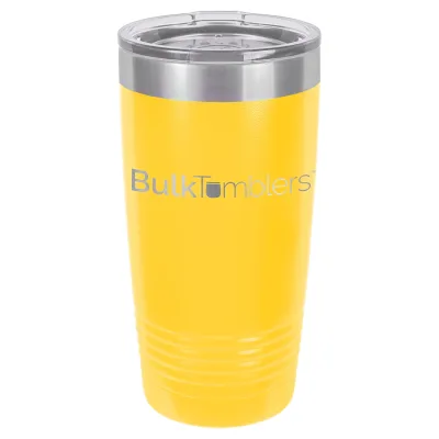 SALE - Bulk Wholesale Personalized Laser Engraved or Full Color Print Stainless Steel Vacuum Insulated Tumblers - As Low As $13.50 each