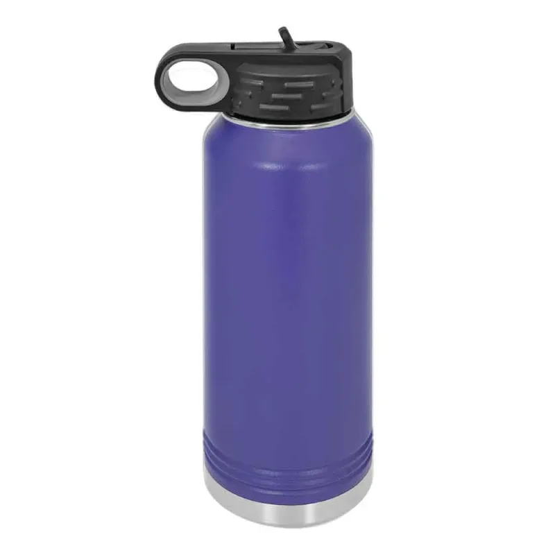 32 oz rustfritt stål pulverlakkert blank isolert sportsvannflaske Polar Camel