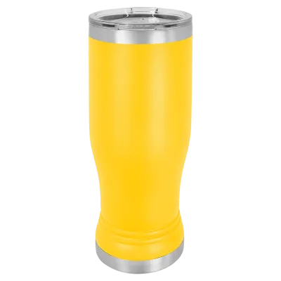 Kubek Pilsner 20 oz z podwójnymi ściankami, izolowany ze stali nierdzewnej + pokrywka