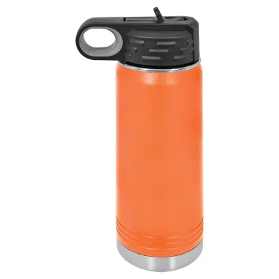 24本入り - 20 oz ステンレススチール パウダーコーティング 無地 断熱 スポーツ ウォーターボトル Polar Camel