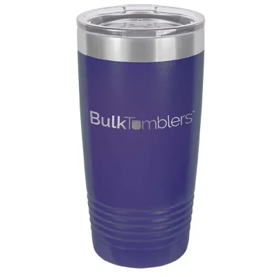 Vaso térmico personalizado promocional de 20 oz -16 colores- Logo grabado con láser en acero inoxidable isotérmico + tapa
