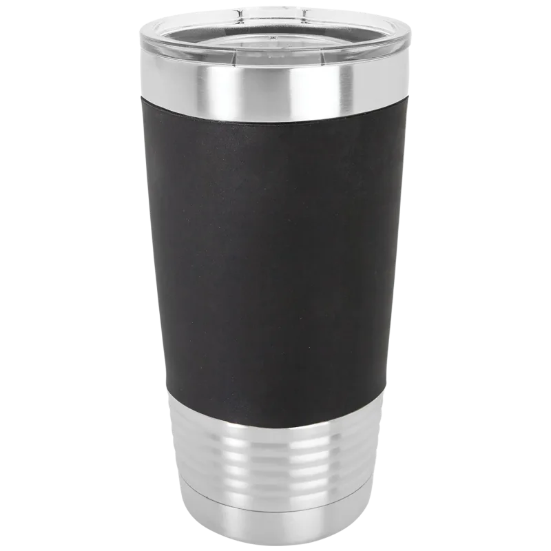 Blank 20 oz silikontermos, isolert rustfritt stål + lokk