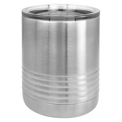 Caja de 24 vasos lowball highball de 10 oz en acero inoxidable aislado tipo rocks con tapa