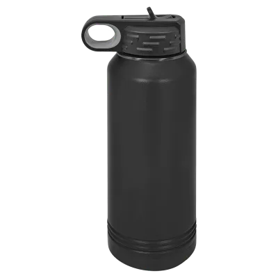 Botol Air Olahraga Insulated Stainless Steel 32 oz Black Ghost Powder Coated Polar Camel