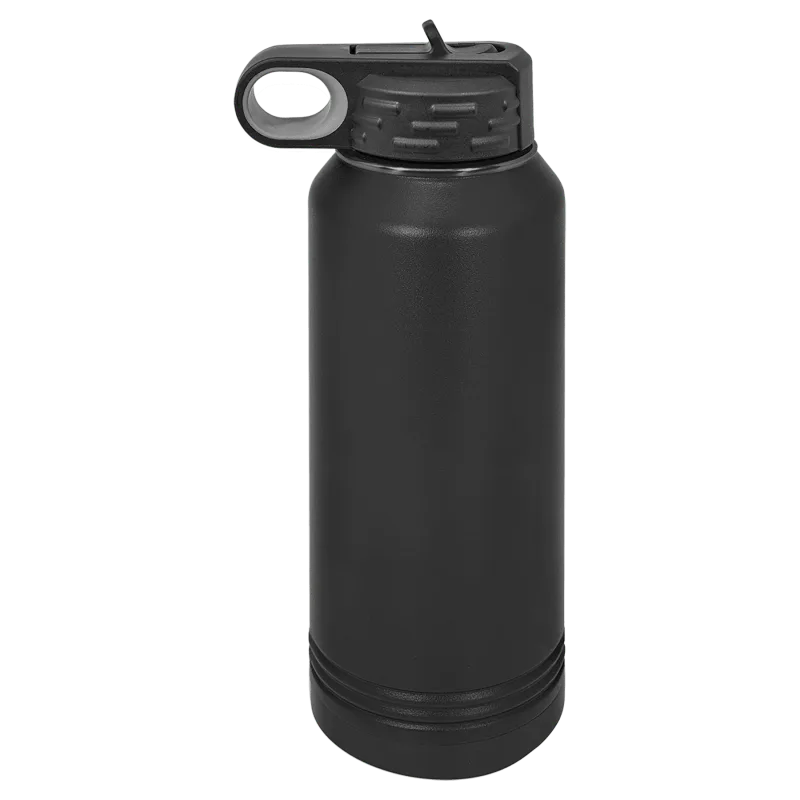 Botol Air Olahraga Insulated Stainless Steel 32 oz Black Ghost Powder Coated Polar Camel