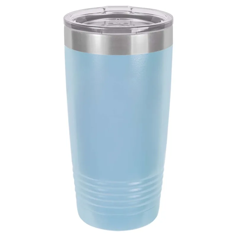 Vaso térmico personalizado promocional de 20 oz -16 colores- Logo grabado con láser en acero inoxidable isotérmico + tapa