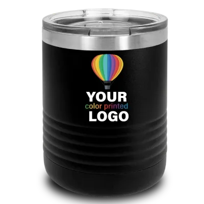 Tumbler Lowball 10 oz -Mix & Match- Grosir Massal dengan Logo Ukir Personal atau Cetak Warna Penuh