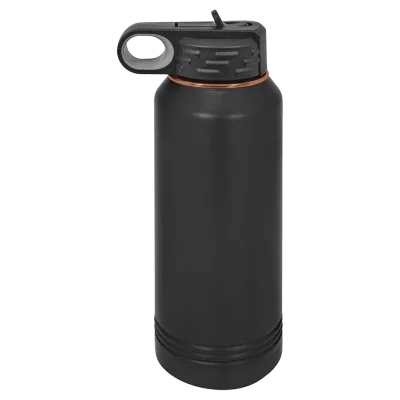 銅離子電鍍 32 oz 不鏽鋼粉末塗層空白保溫運動水樽 Polar Camel