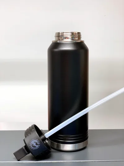 銅離子電鍍 32 oz 不鏽鋼粉末塗層空白保溫運動水樽 Polar Camel