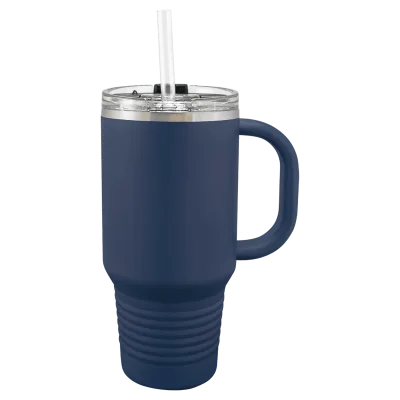 Polar Camel 32 oz. 附手柄旅行杯，附飲管