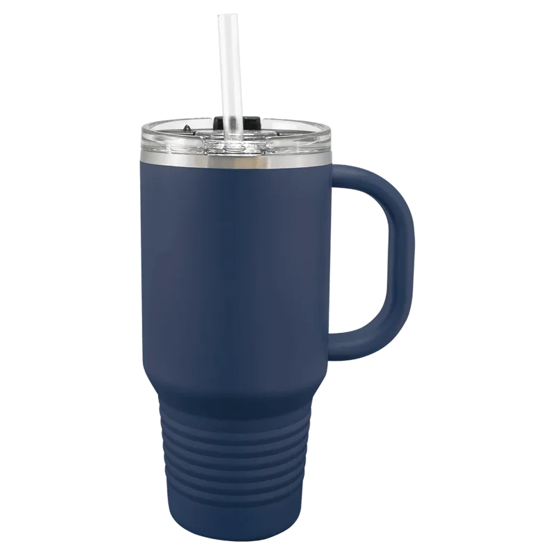 Polar Camel 32 oz. 附手柄旅行杯，附飲管