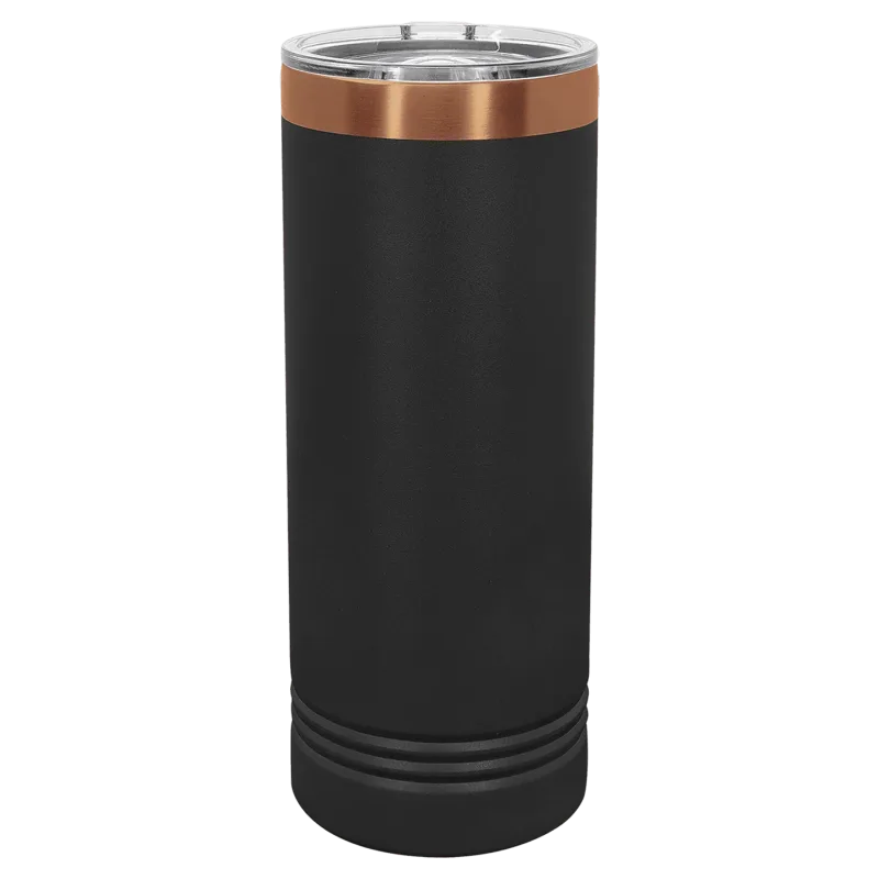 Copper Ion-Plated 22 oz Skinny Polar Camel Tumblers